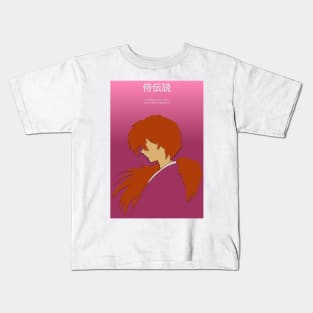 Anime Paper Cut Design - 02 Kids T-Shirt